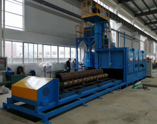 沙坪坝喷砂机在管道除锈中的现场施工应用